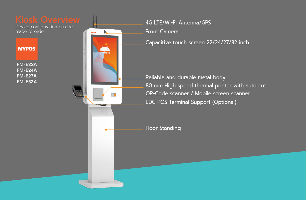 FM-EA Series Self-Service Kiosk