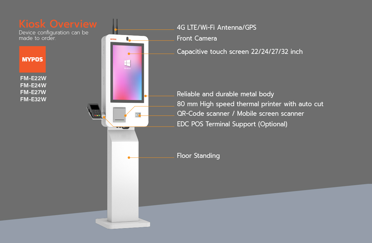 FM-EW Series Self-Service Kiosk